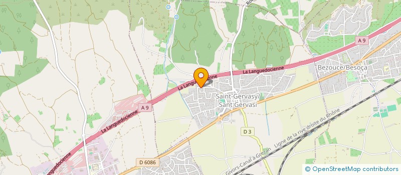 localisation de l'entreprise MONSIEUR CEDRIC DACOSTA  SAINT-GERVASY