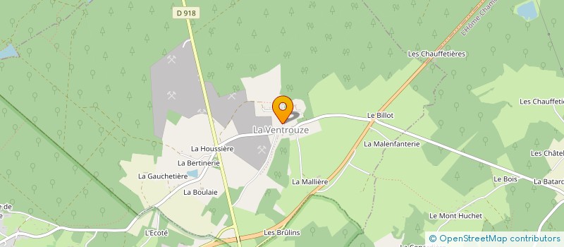 localisation de l'entreprise MONSIEUR CEDRIC DALLAINE à TOUROUVRE AU PERCHE