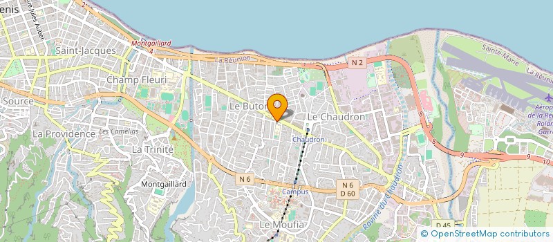 localisation de l'entreprise MONSIEUR CEDRIC DALLEAU à SAINT-DENIS