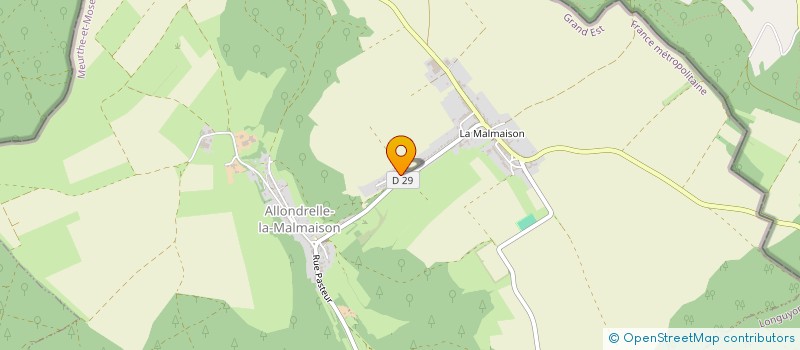 localisation de l'entreprise MONSIEUR CEDRIC DANICHERT  ALLONDRELLE-LA-MALMAISON