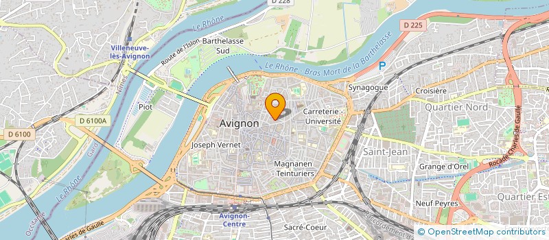 localisation de l'entreprise MONSIEUR CEDRIC DAOUD à AVIGNON