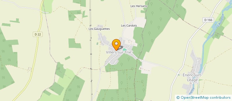 localisation de l'entreprise MONSIEUR CEDRIC DAOUD  TRIE-CHATEAU