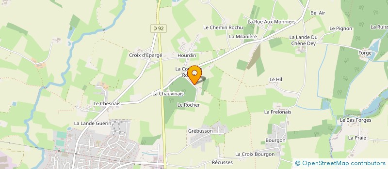 localisation de l'entreprise MONSIEUR CEDRIC DARIELLE  ACIGNE