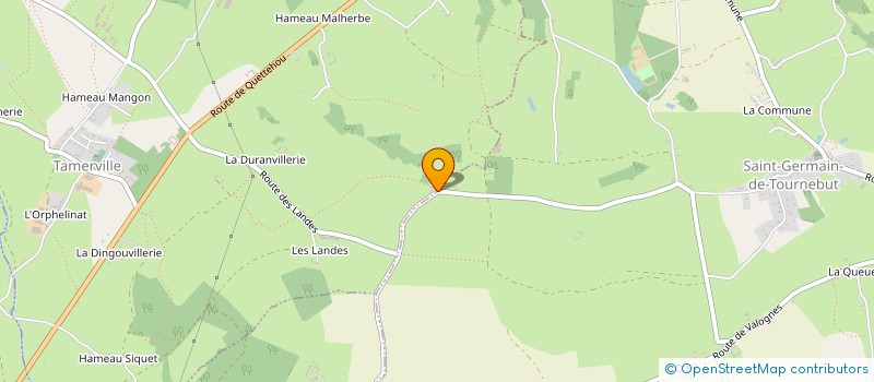 localisation de l'entreprise MONSIEUR CEDRIC DAULNE  TAMERVILLE