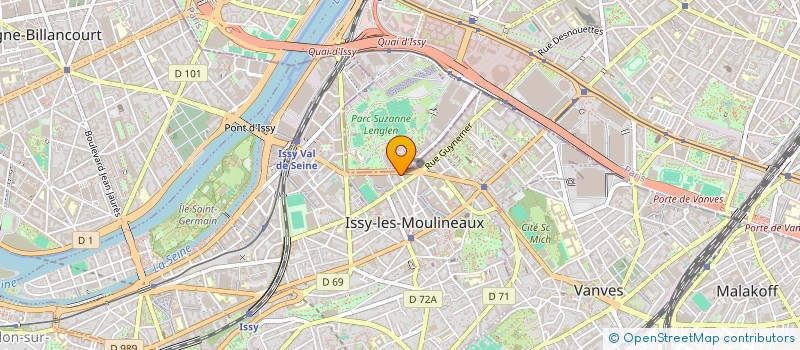 localisation de l'entreprise MONSIEUR CEDRIC DAVIER à ISSY-LES-MOULINEAUX