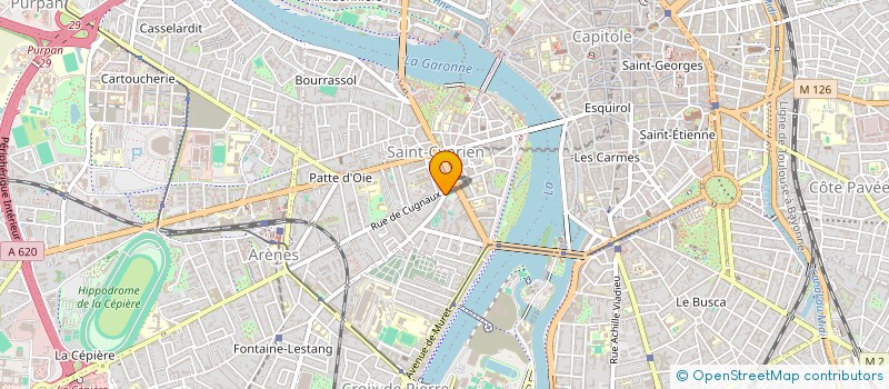 localisation de l'entreprise MONSIEUR CEDRIC DAVIET  TOULOUSE