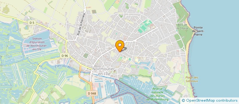 localisation de l'entreprise MONSIEUR CEDRIC DE BAILLIENCOURT DIT COURCOL  NOIRMOUTIER-EN-L'ILE