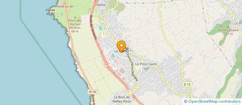 localisation de l'entreprise MONSIEUR CEDRIC DE BOISVILLIERS  SAINT-LEU