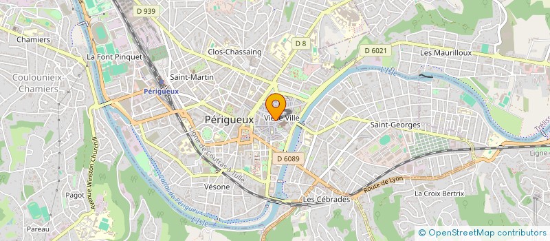 localisation de l'entreprise MONSIEUR CEDRIC DE BONI  PERIGUEUX