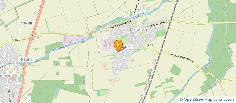 localisation de l'entreprise MONSIEUR CEDRIC DEBENATH  MERXHEIM