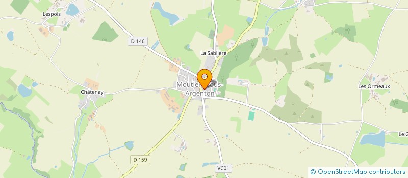 localisation de l'entreprise MONSIEUR CEDRIC DEBOEUF à ARGENTONNAY