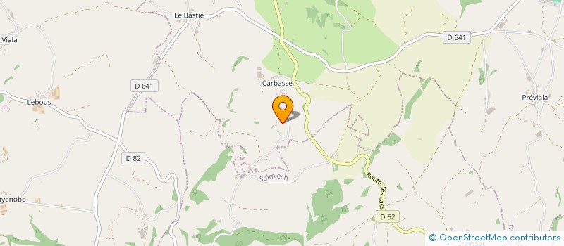 localisation de l'entreprise MONSIEUR CEDRIC DECARSIN  PONT-DE-SALARS