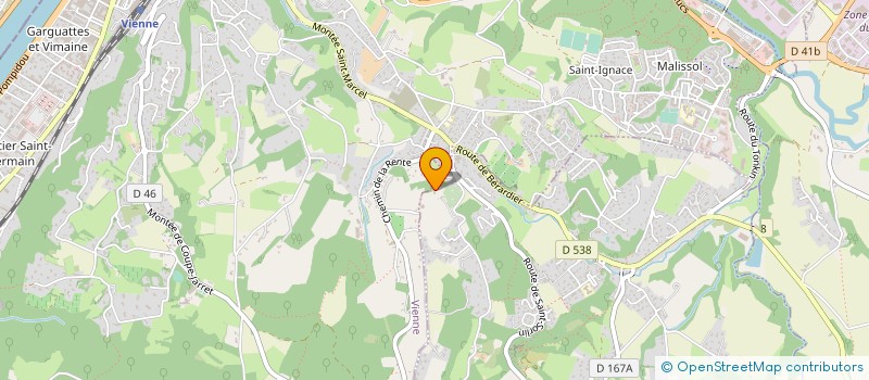 localisation de l'entreprise MONSIEUR CEDRIC DECHAUMET  JARDIN