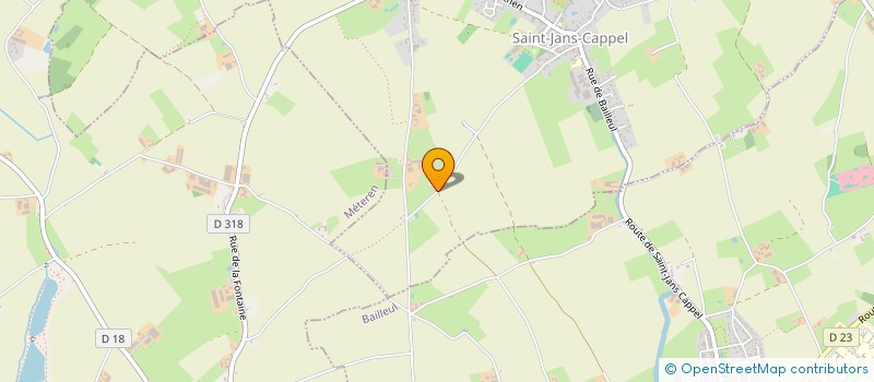 localisation de l'entreprise MONSIEUR CEDRIC DECONINCK  SAINT-JANS-CAPPEL