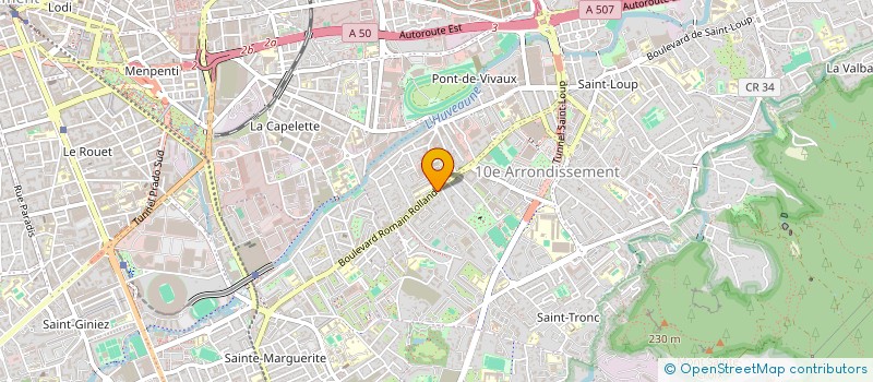 localisation de l'entreprise MONSIEUR CEDRIC DEGRANGE à MARSEILLE