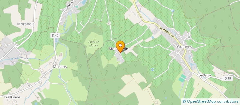 localisation de l'entreprise MONSIEUR CEDRIC DEHEC  GRAUVES