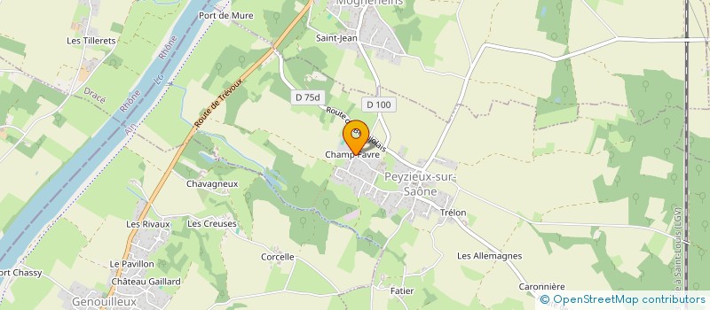 localisation de l'entreprise MONSIEUR CEDRIC DEHEDIN à MOGNENEINS