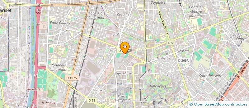 localisation de l'entreprise MONSIEUR CEDRIC DEJEAN à GRENOBLE