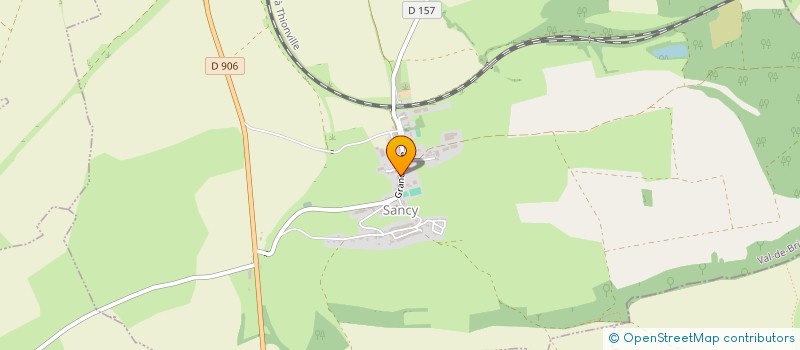 localisation de l'entreprise MONSIEUR CEDRIC DEKENS  SANCY