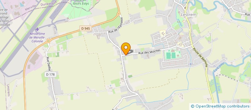 localisation de l'entreprise MONSIEUR CEDRIC DEKEYSER  LESTREM