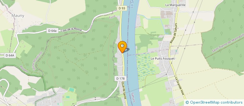 localisation de l'entreprise MONSIEUR CEDRIC DELABARRE  CAUMONT