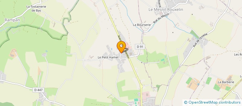 localisation de l'entreprise MONSIEUR CEDRIC DELAFOSSE  SAINT-GEORGES-MONTCOCQ