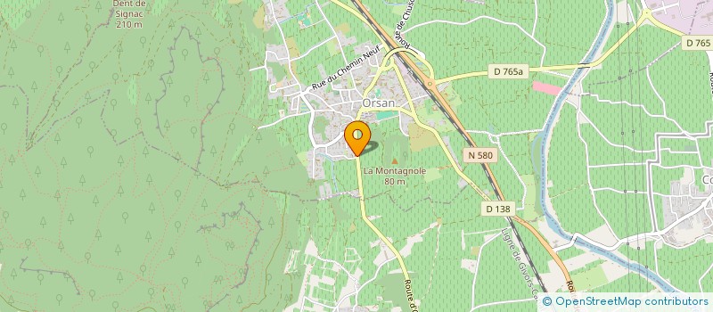 localisation de l'entreprise MONSIEUR CEDRIC DELALANDE  ORSAN