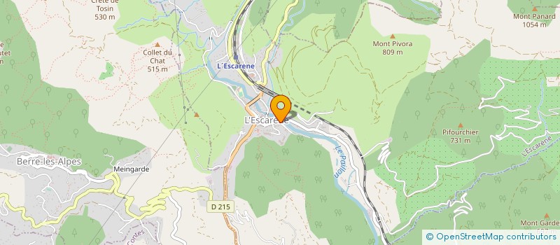 localisation de l'entreprise MONSIEUR CEDRIC DELATTRE  BLAUSASC