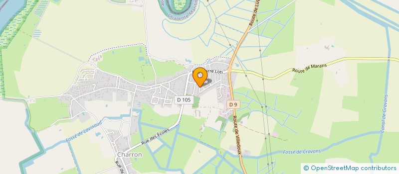 localisation de l'entreprise MONSIEUR CEDRIC DELAUNAY  CHARRON