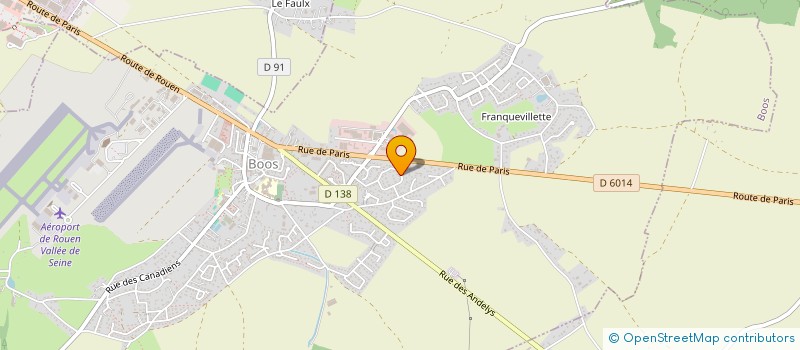 localisation de l'entreprise MONSIEUR CEDRIC DELAUNEY  BOOS