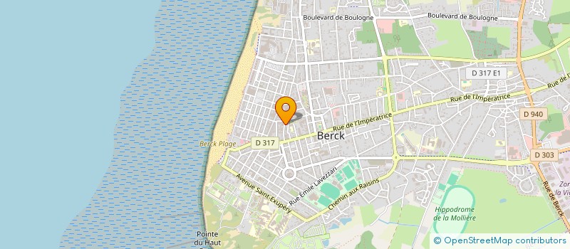 localisation de l'entreprise MONSIEUR CEDRIC DELECROIX à BERCK