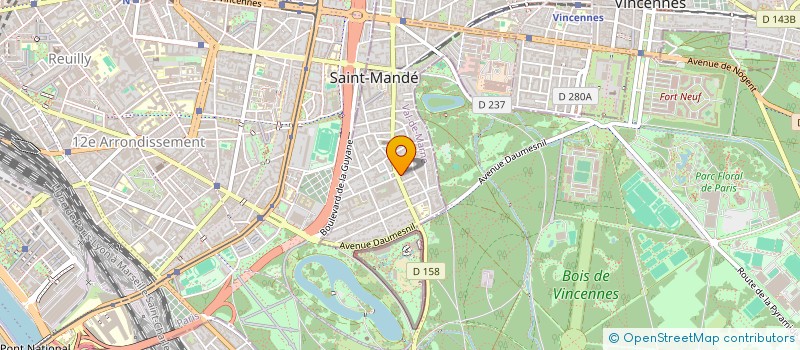 localisation de l'entreprise MONSIEUR CEDRIC DELELEE  SAINT-MANDE