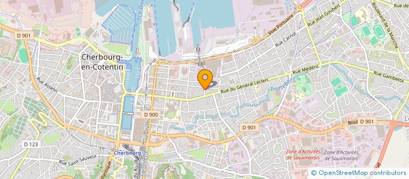 localisation de l'entreprise MONSIEUR CEDRIC DELELIS  CHERBOURG-EN-COTENTIN