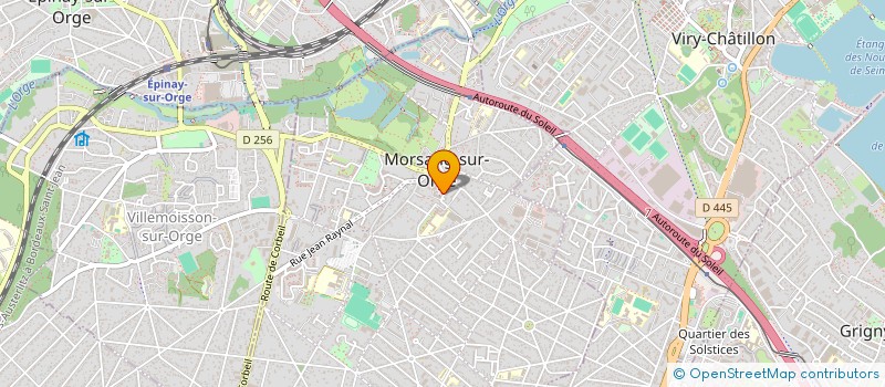 localisation de l'entreprise MONSIEUR CEDRIC DELFORGE  BOURAY-SUR-JUINE