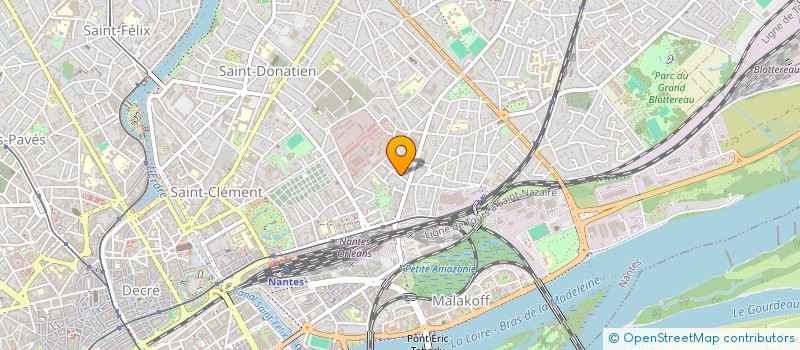 localisation de l'entreprise MONSIEUR CEDRIC DELLANEGRA à NANTES