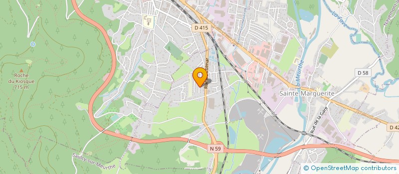 localisation de l'entreprise MONSIEUR CEDRIC DELLUPO  SAINTE-MARGUERITE