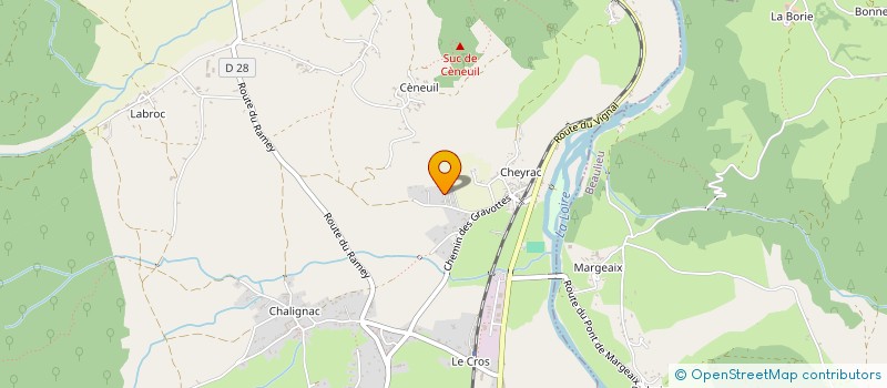 localisation de l'entreprise MONSIEUR CEDRIC DELMAS  SAINT-VINCENT