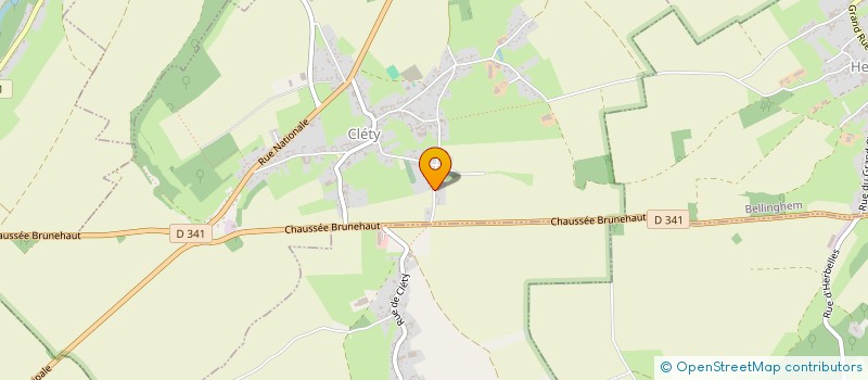 localisation de l'entreprise MONSIEUR CEDRIC DELOBEL  ESQUERDES