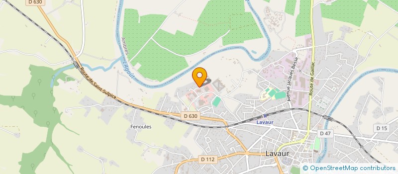 localisation de l'entreprise MONSIEUR CEDRIC DELPAS à LAVAUR