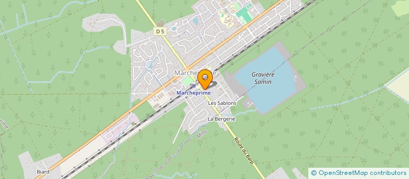 localisation de l'entreprise MONSIEUR CEDRIC DEMANDRE  MARCHEPRIME