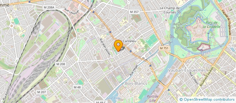 localisation de l'entreprise MONSIEUR CEDRIC DEMANZE à LILLE