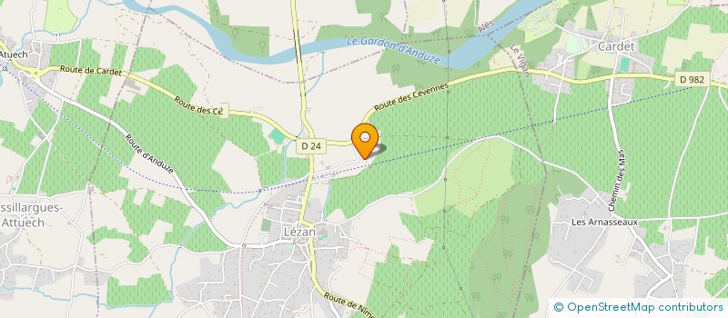 localisation de l'entreprise MONSIEUR CEDRIC DENEUX à LEZAN
