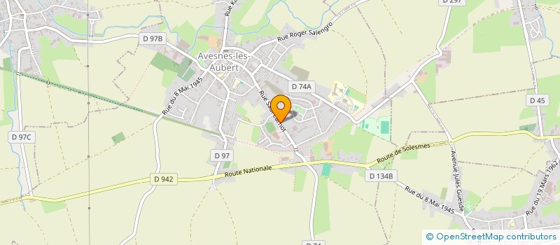 localisation de l'entreprise MONSIEUR CEDRIC DENIMAL  AVESNES-LES-AUBERT