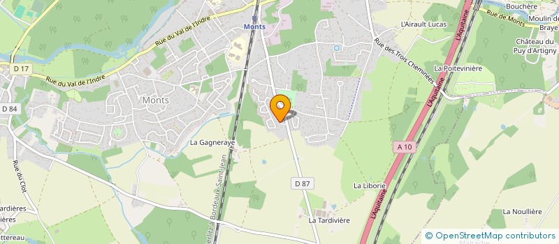 localisation de l'entreprise MONSIEUR CEDRIC DERRIEN à VILLEPERDUE