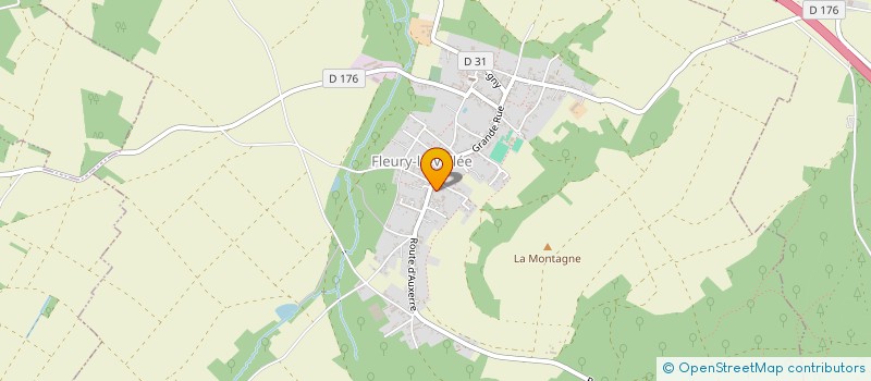 localisation de l'entreprise MONSIEUR CEDRIC DESBARRES  FLEURY LA VALLEE