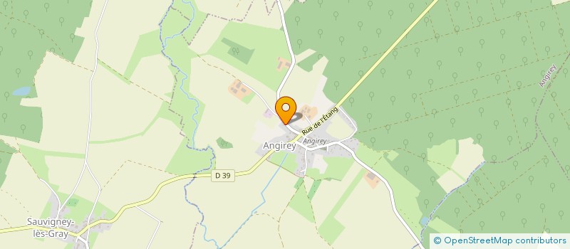 localisation de l'entreprise MONSIEUR CEDRIC DESCOLLONGES  ANGIREY