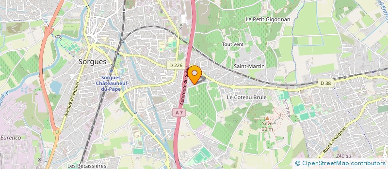 localisation de l'entreprise MONSIEUR CEDRIC DESLOOVER  SORGUES