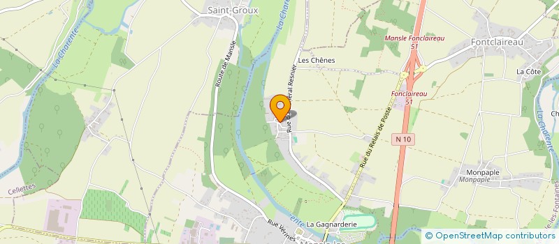 localisation de l'entreprise MONSIEUR CEDRIC DESOUCHE à MANSLE-LES-FONTAINES
