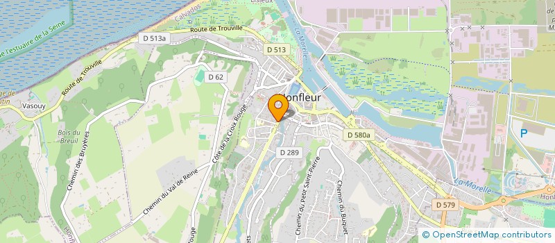 localisation de l'entreprise MONSIEUR CEDRIC DESTIN à HONFLEUR