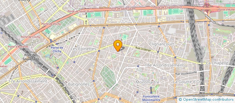 localisation de l'entreprise MONSIEUR CEDRIC DESVERGES  PARIS